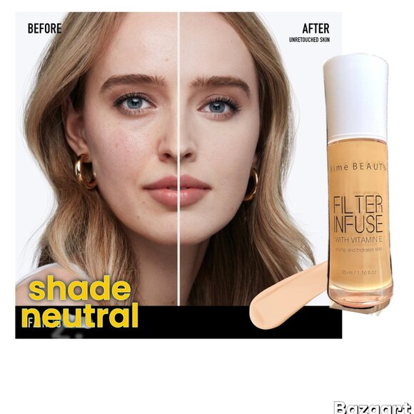 Foundation Makeup Full Coverage Fast Base Brighten long-lasting Shade US - Picture 9 of 14
